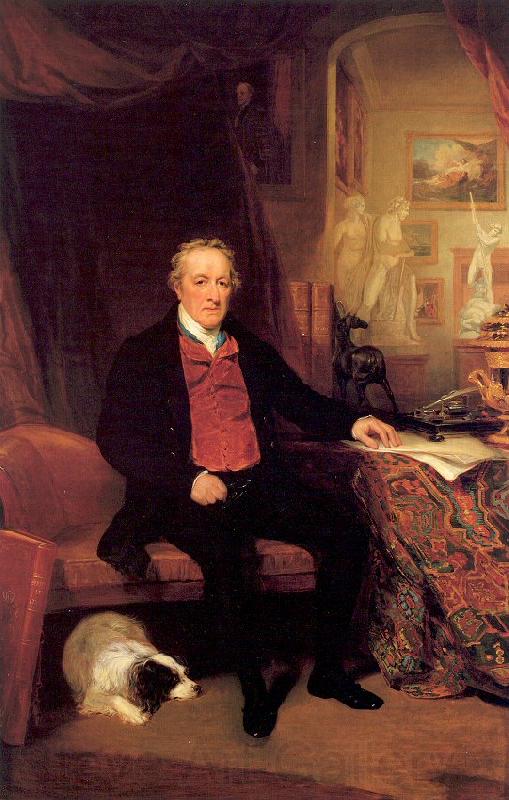 Phillips, Thomas George O'Brien Wyndham, Third Earl of Egremont Spain oil painting art
